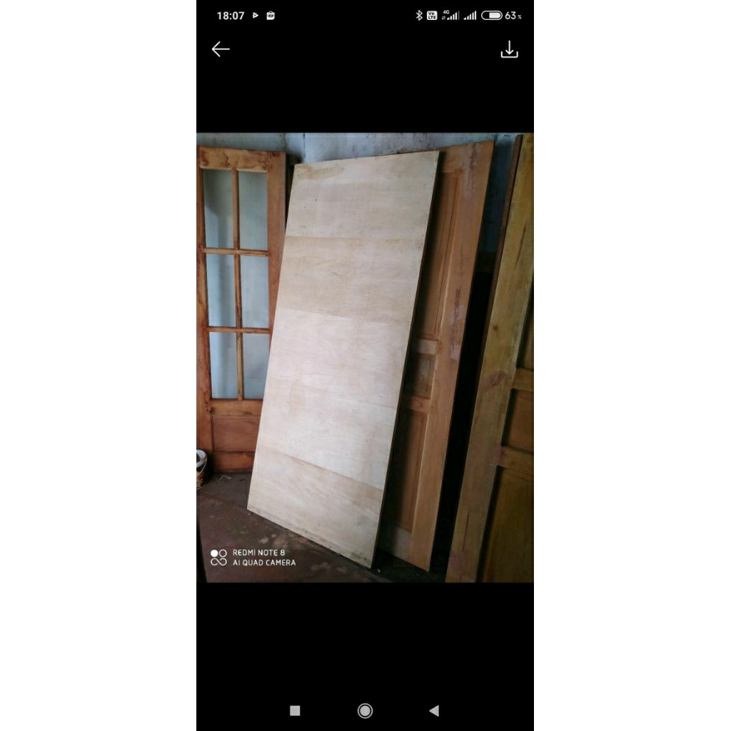 pintu triplek  bagus