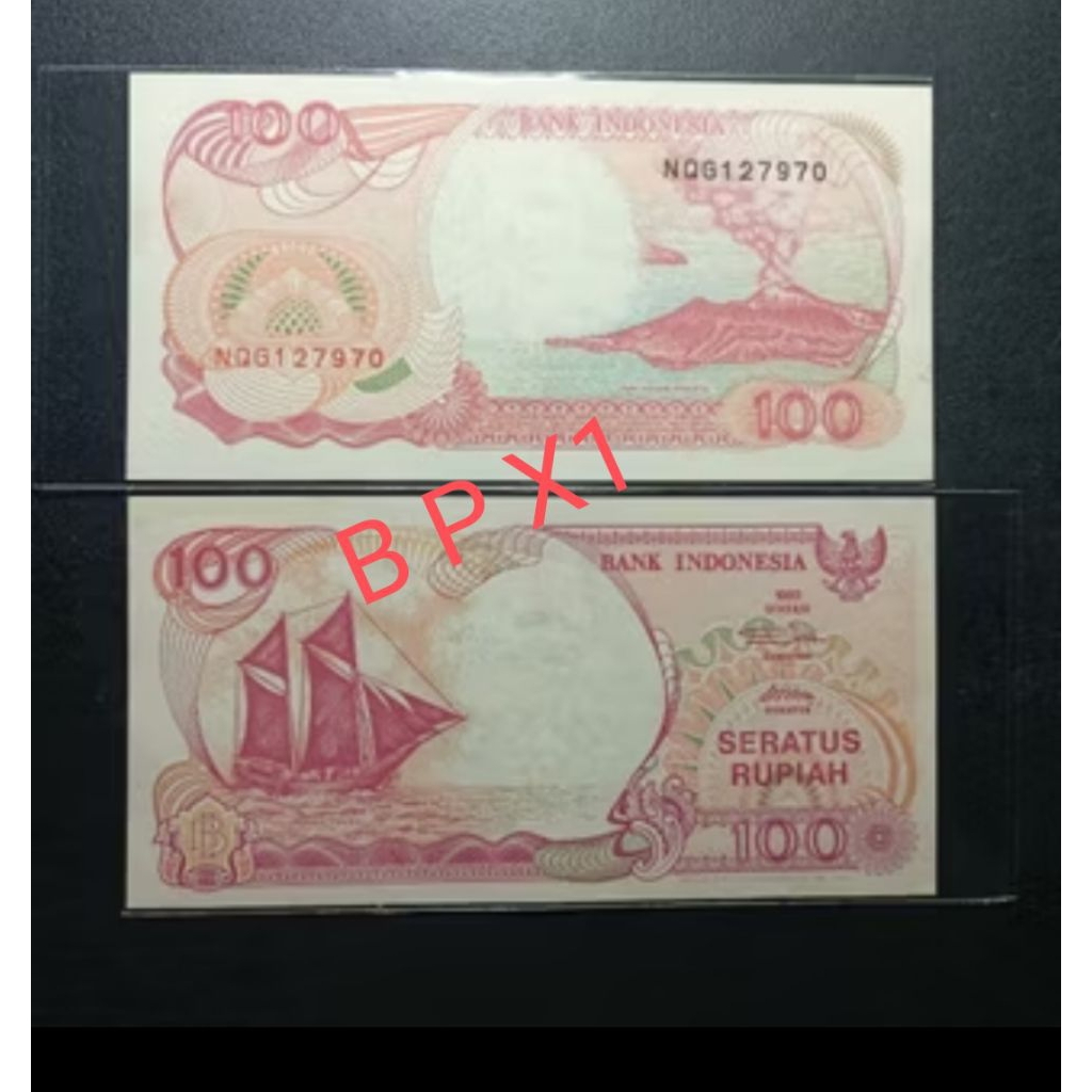 100 Rupiah Pinisi 1992 Uang Kertas Indonesia