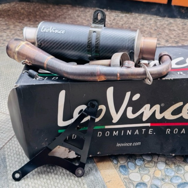 knalpot leovince Gp Corsa vespa sprint igets 150cc