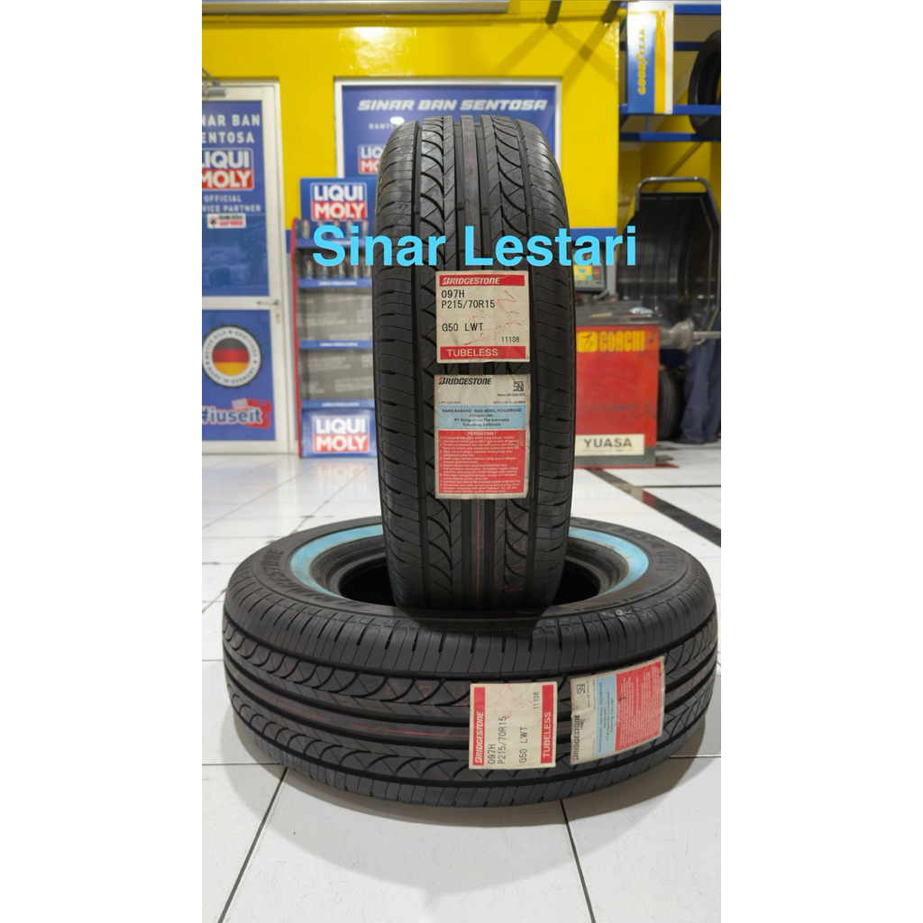 Ban 215 70 R15 97H Bridgestone Turanza GR50 LWT Made In Japan Ban Mobil Innova, Katana, Taruna, CRV,
