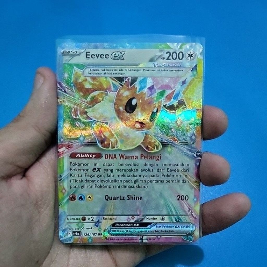 Pokemon TCG Eevee Ex RR