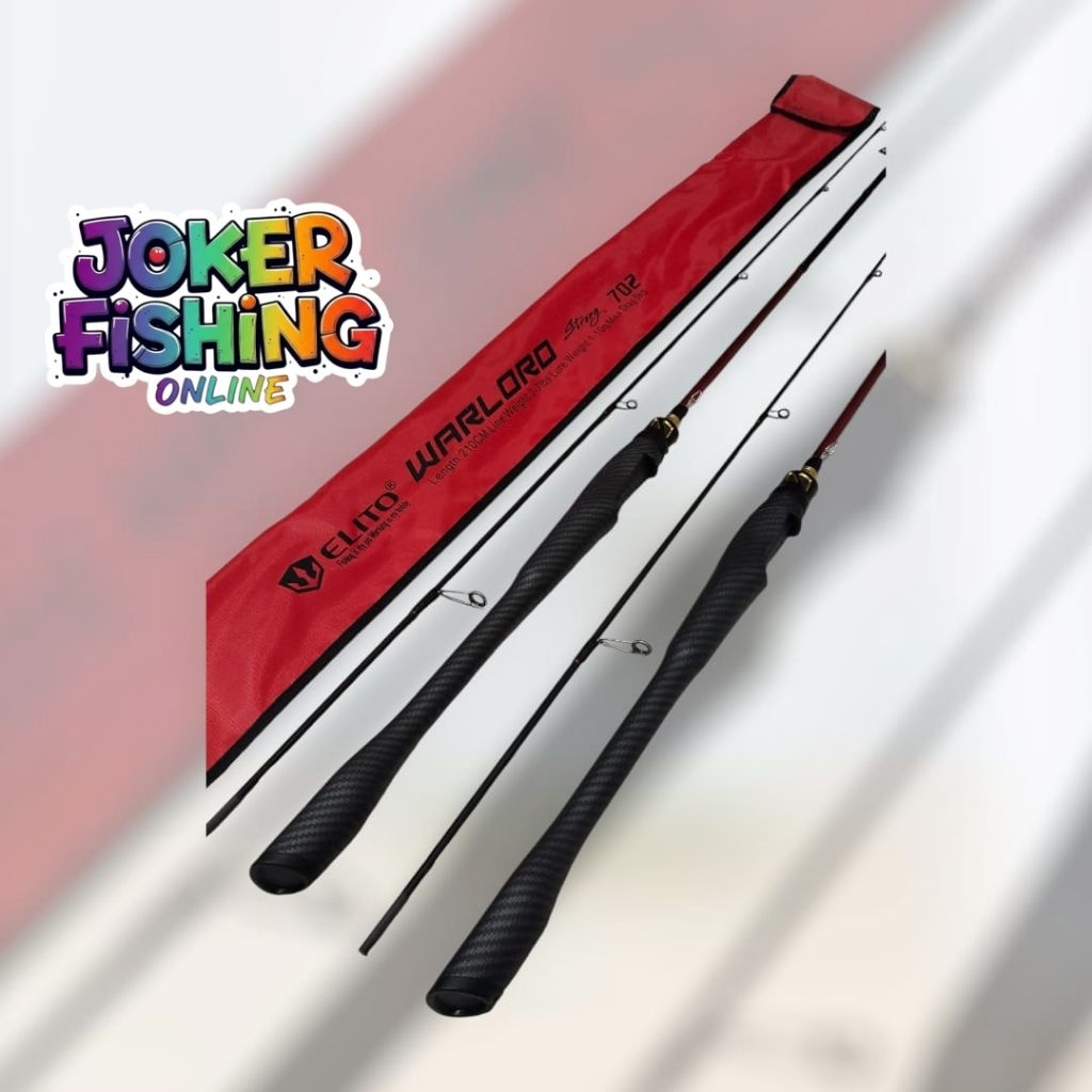 JORAN UL ELITO WARLORD 198/210CM - ULTRALIGHT CARBON SOLID RING FUJI ALCONITE