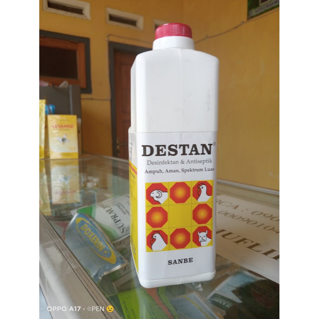DESTAN 1 liter Desinfektan dan Antibiotik