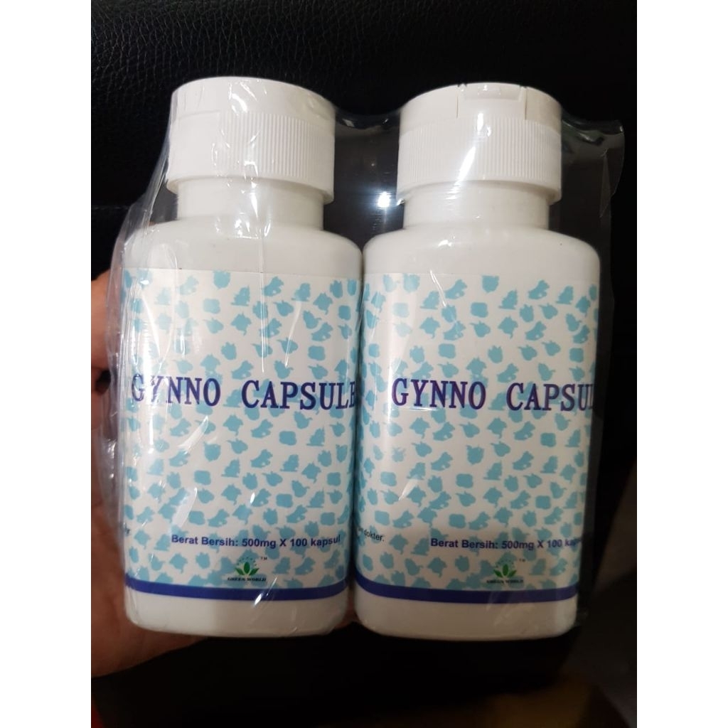 Gynno Capsule Green World  / Obat Ginjal Pria / Penguat Pinggang Pria