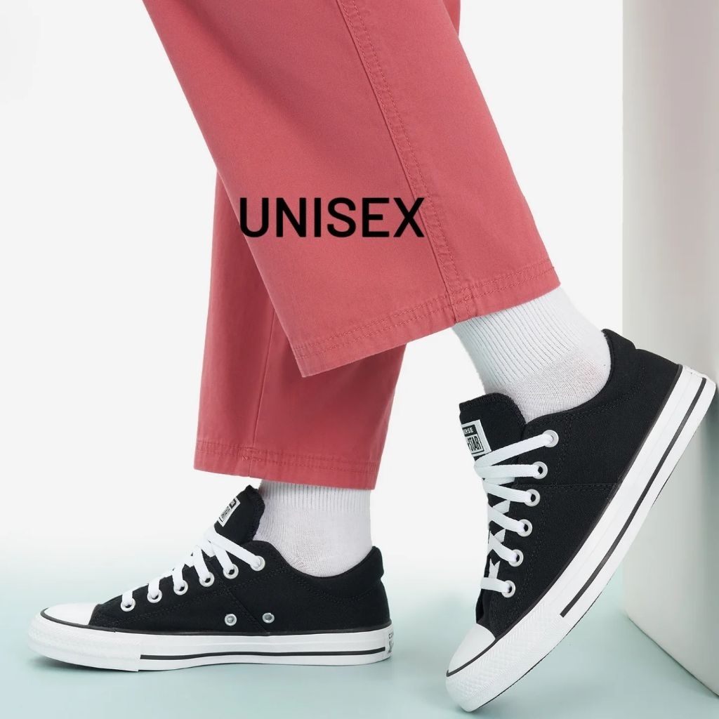 Sepatu Converse Ctas Ox Madison Black White