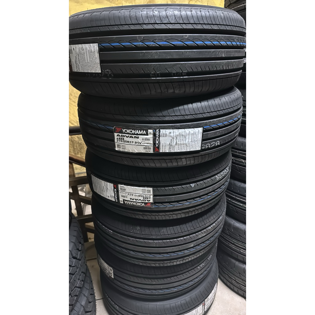 Ban mobil 215/50 r17 Yokohama Advan DB V551V ukuran 215 50 17 Advan DB bawaan Civic 215/50r17