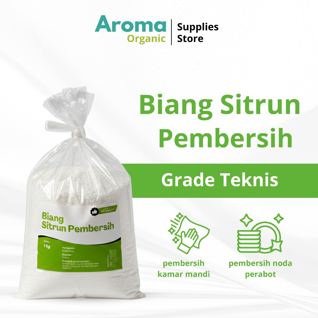 Biang Sitrun Pembersih Serbaguna Kerak Baju Perabot Dapur