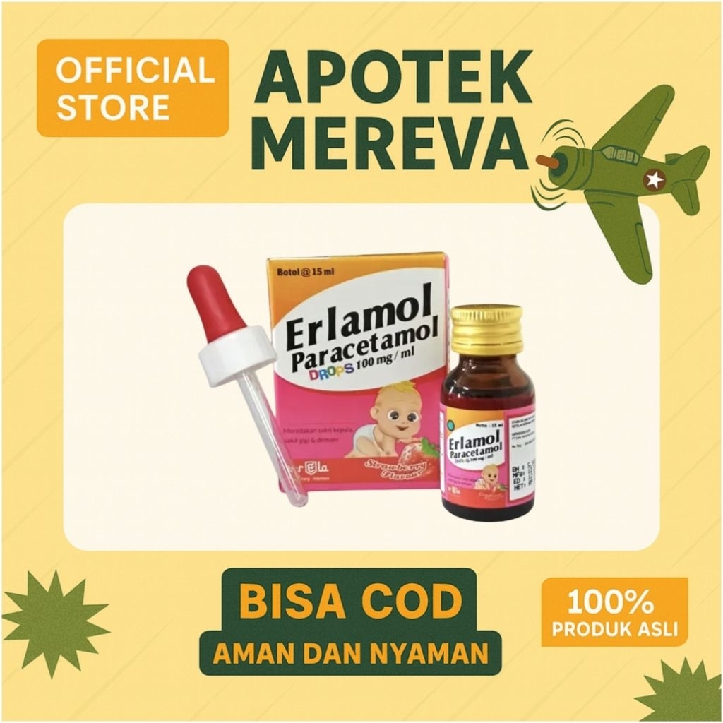 ERLAMOL DROP @ 1 BOTOL