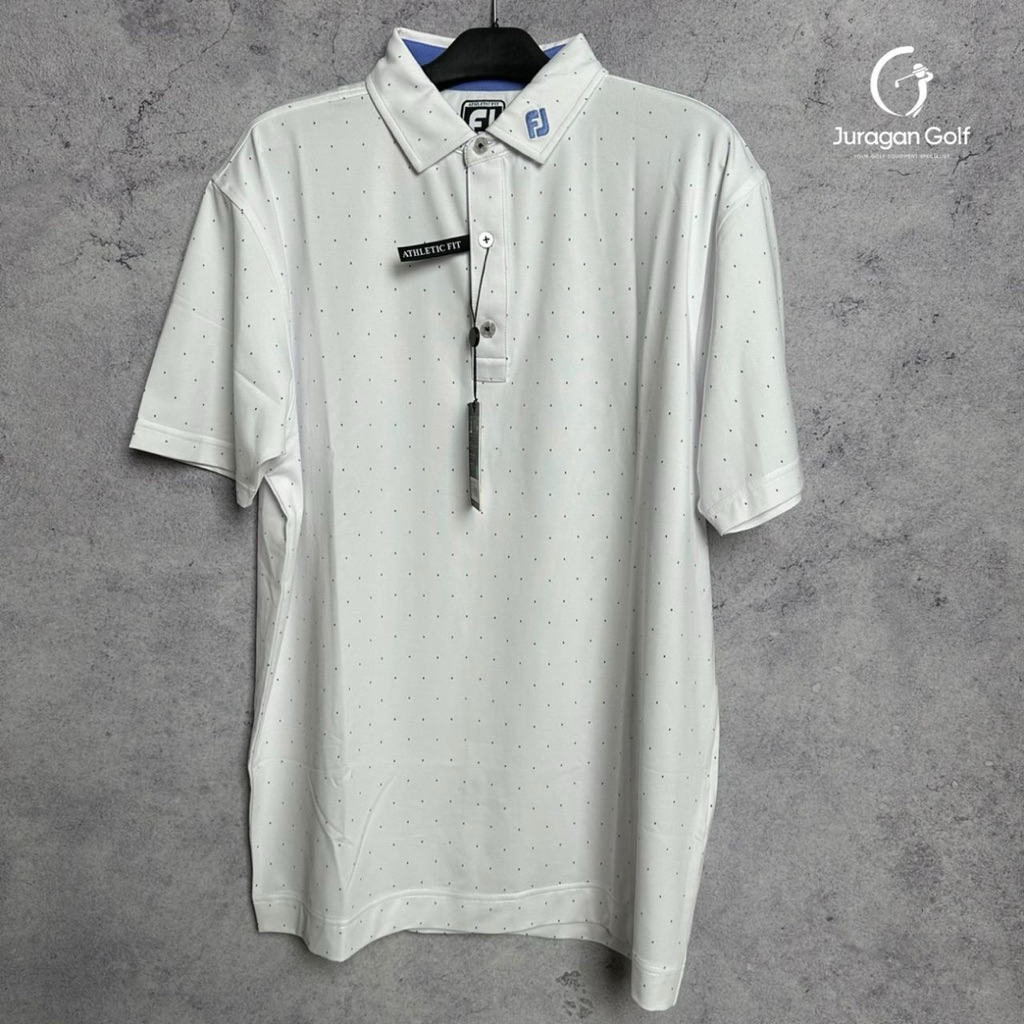 Footjoy Golf Artic White (Polo Shirt)
