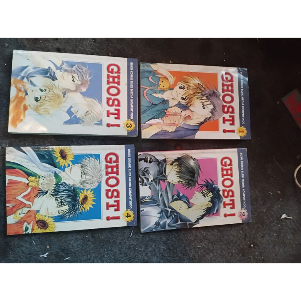 komik ghost vol 1-4tamat
