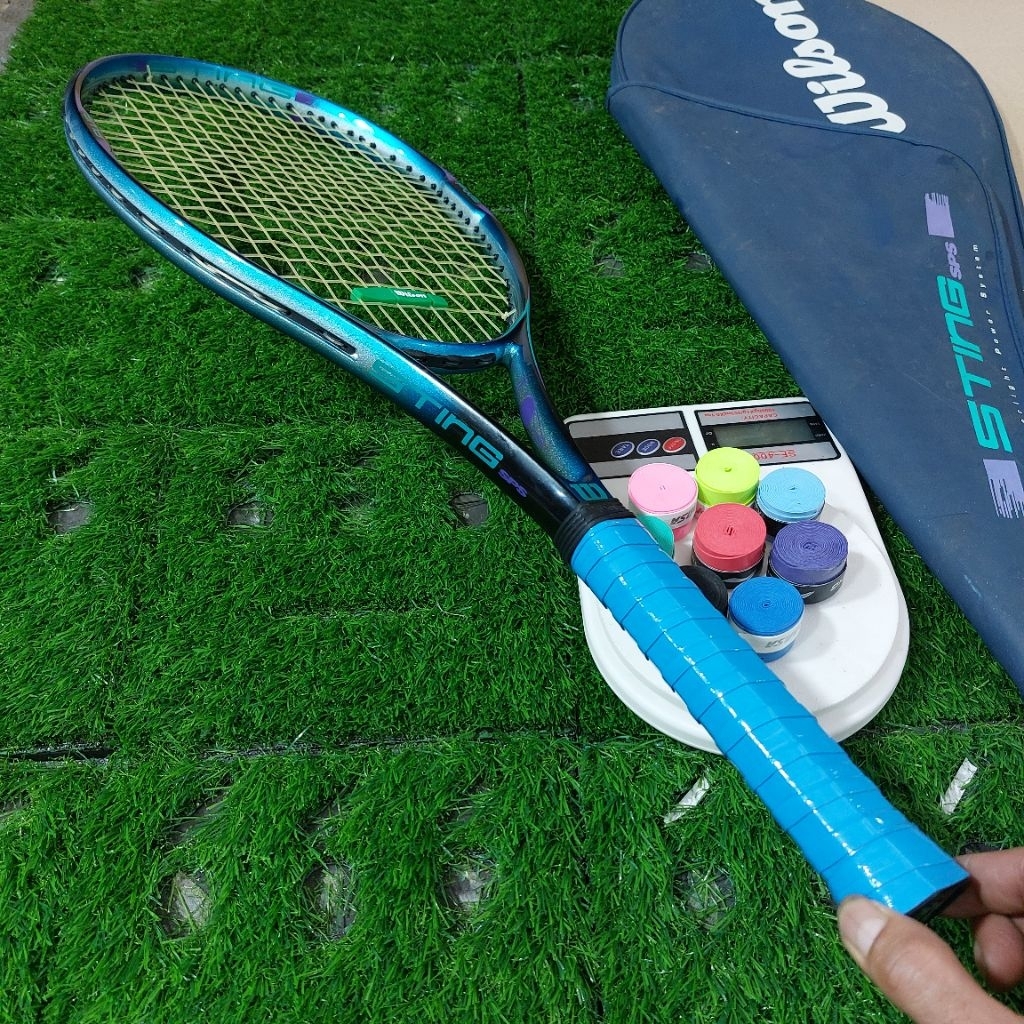 RAKET TENIS ORIGINAL WILSON STING SPS 300G BEKAS MASIH BAGUS