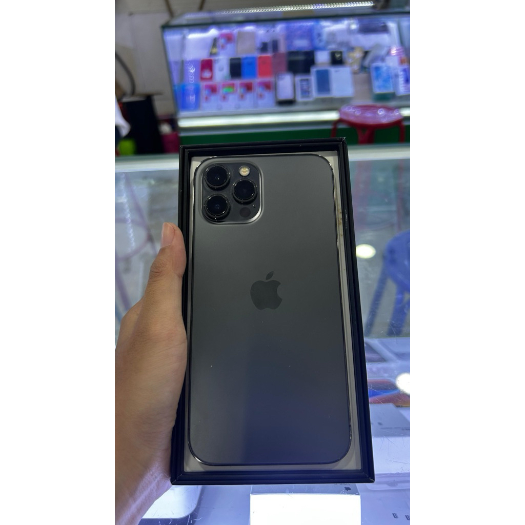 IPHONE 12 PROMAX 256GB SECOND IBOX LENGKAP