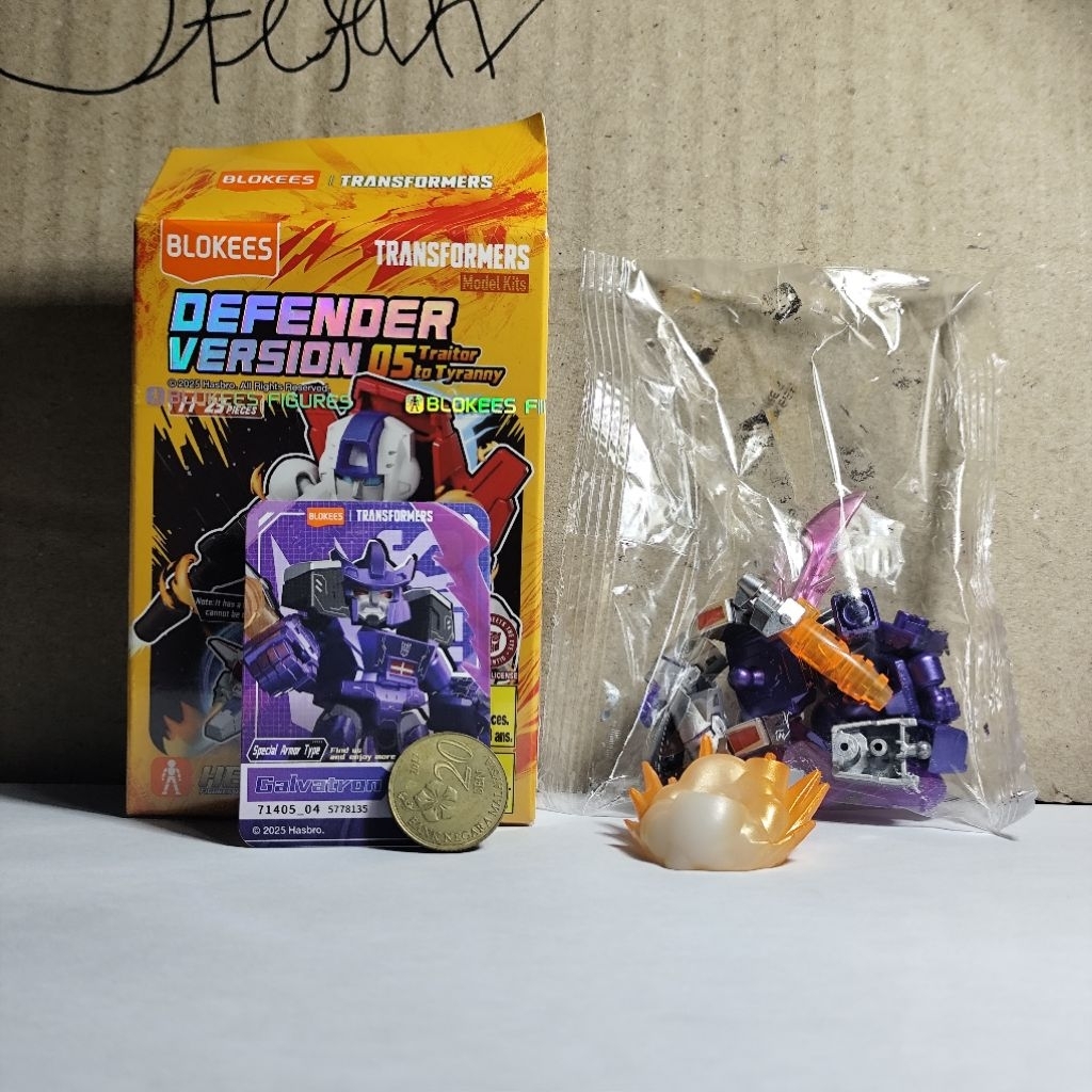 Blokees Transformers Super Secret Galvatron Galaxy Defender Version 05