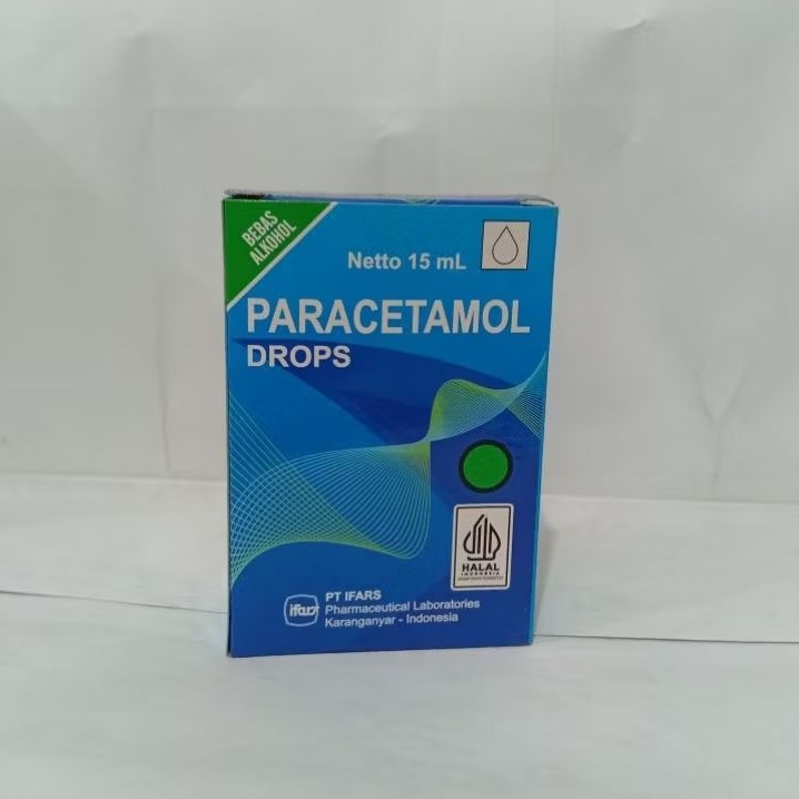 paracetamol sirup botol netto 15 ml