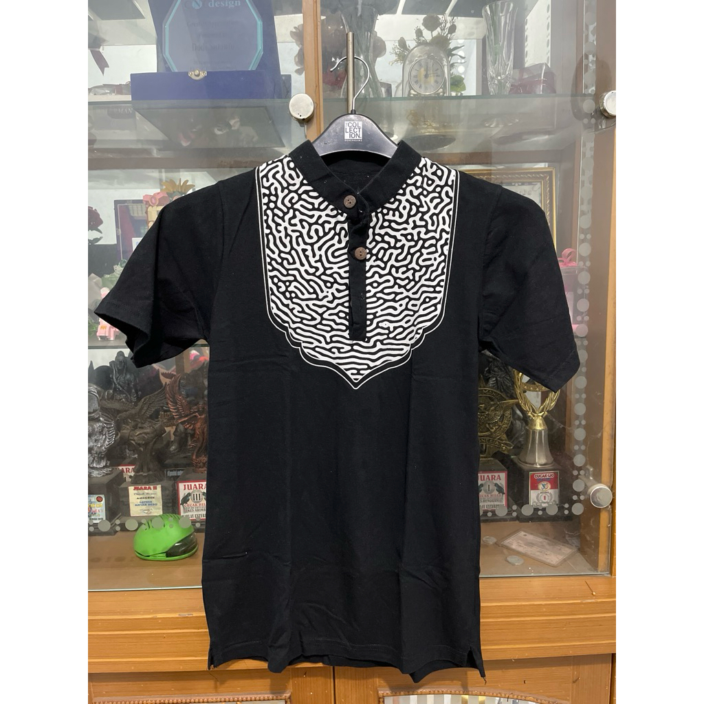 Baju Koko Anak Tanggung Bahan Kaos (Merk KANZ)