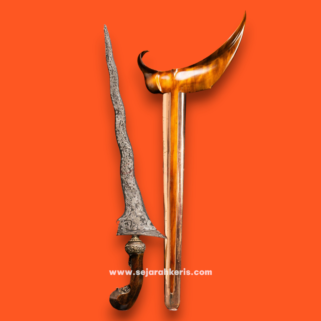 Keris Sempana Bungkem Pamor Slewah Pajajaran