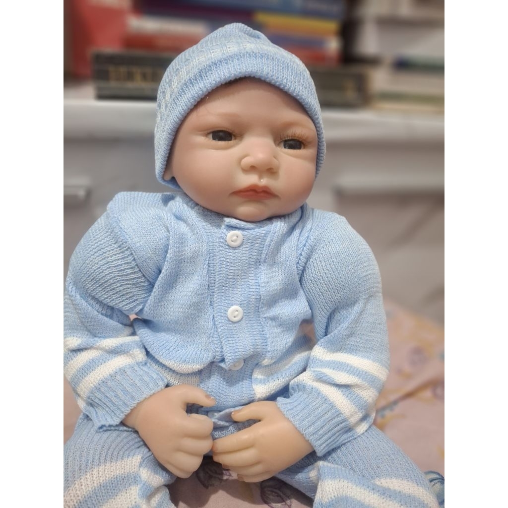 Boneka Bayi Mirip Asli / Baby Reborn Doll / Boneka bayi silikon / Boneka reborn