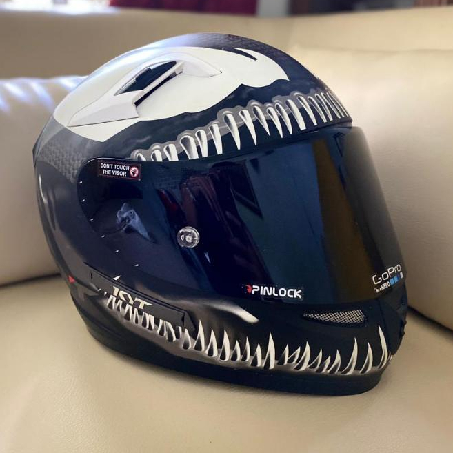 HELM KYT VENOM FULL FACE SIZE XL ORIGINAL | HELEM