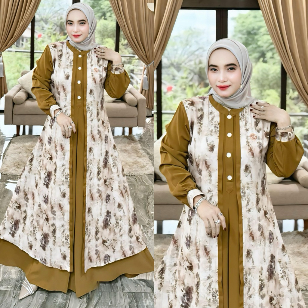 GAMIS THALIA, ANJANI DRESS PREMIUM, GAMIS MURAH, Bisa COD