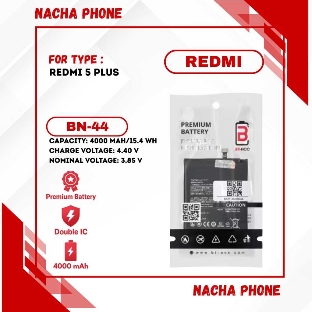 BATRAI BN-44 REDMI 5 PLUS
