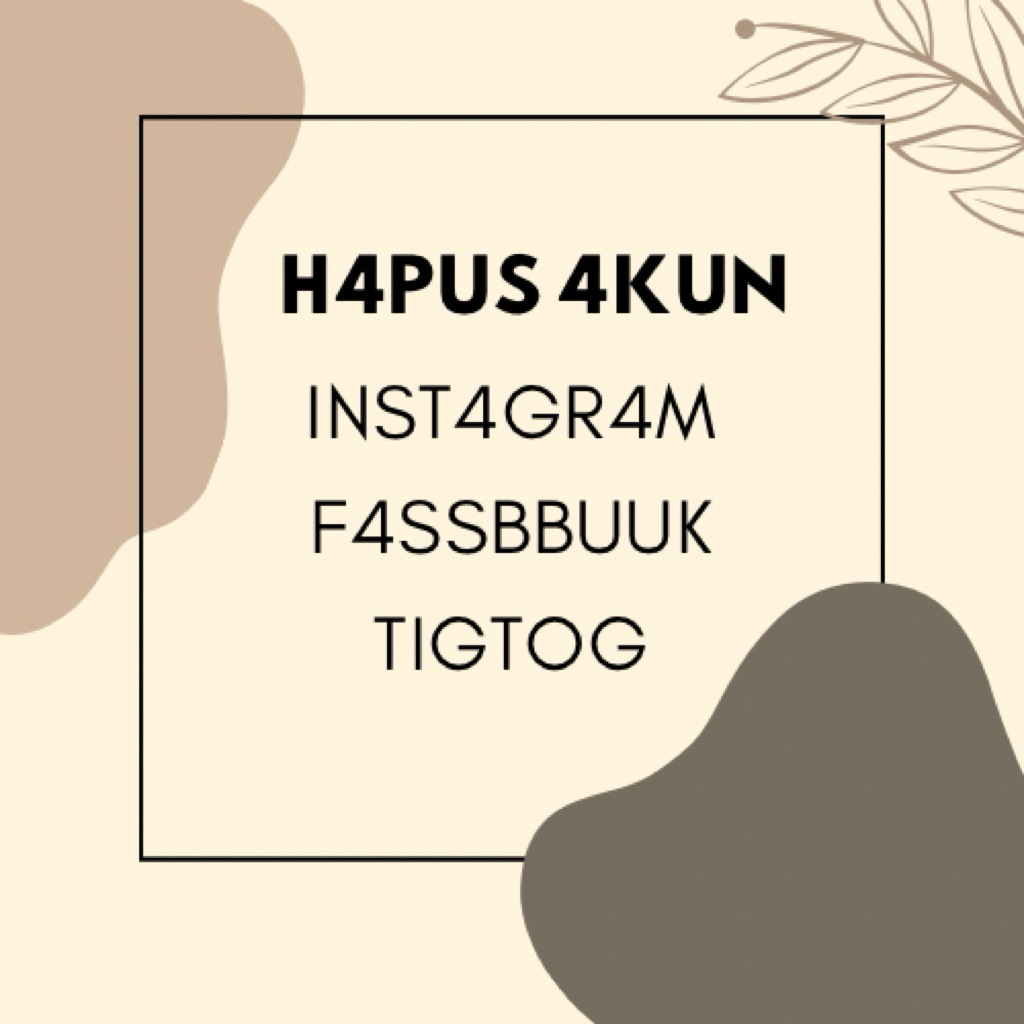 hapus akun