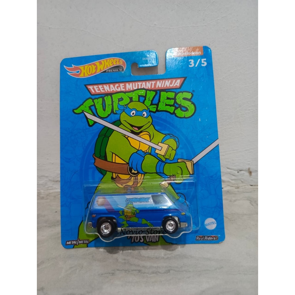 Hot Wheels Premium Ninja Turtle 70s Van - HW Hotwheels