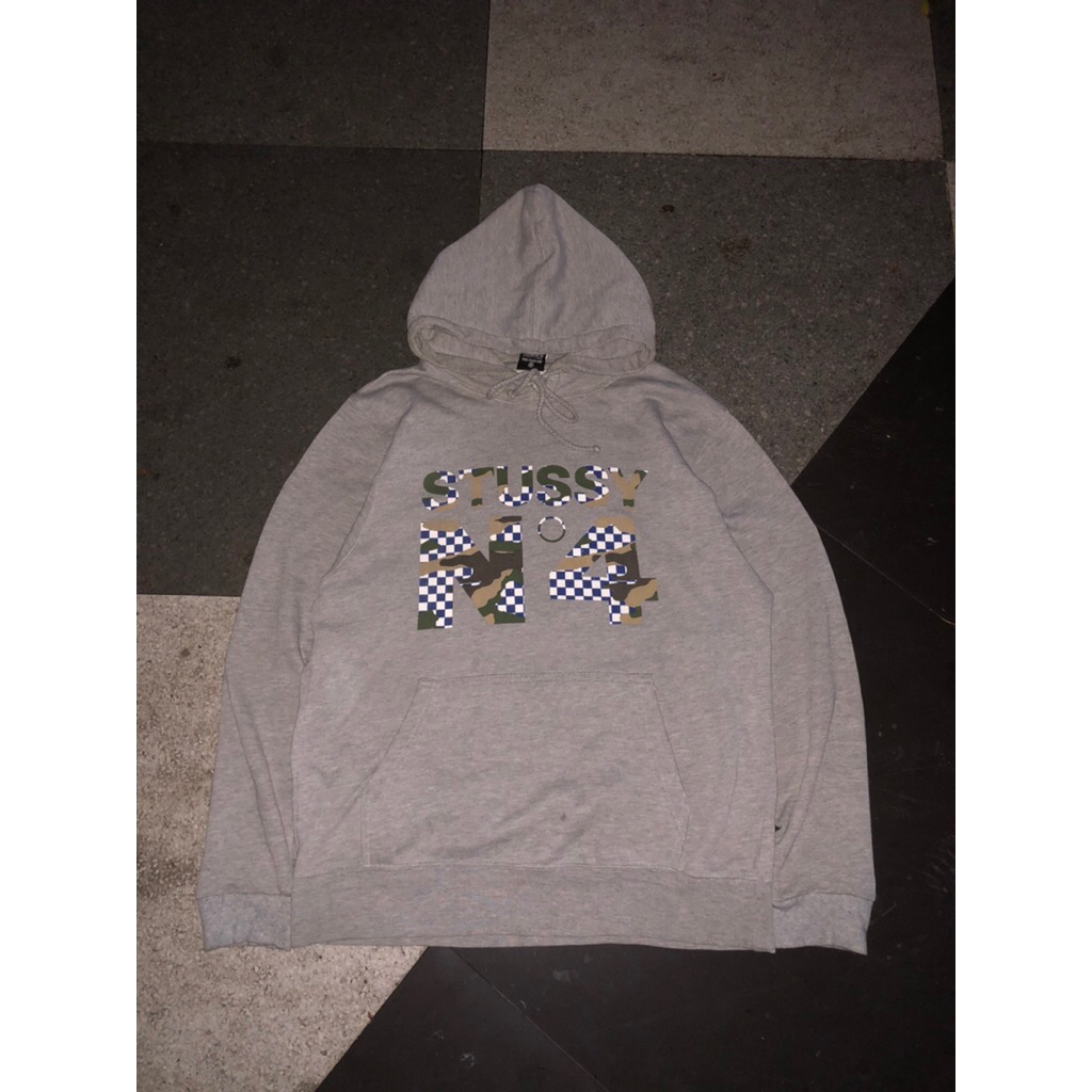 hoodie stussy n4 camo