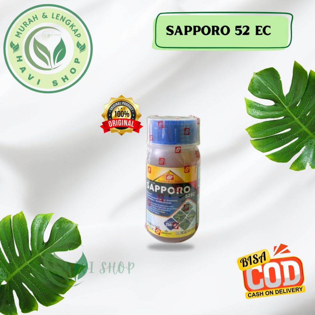 INSEKTISIDA SAPPORO 52 EC - UNTUK HAMA ULAT