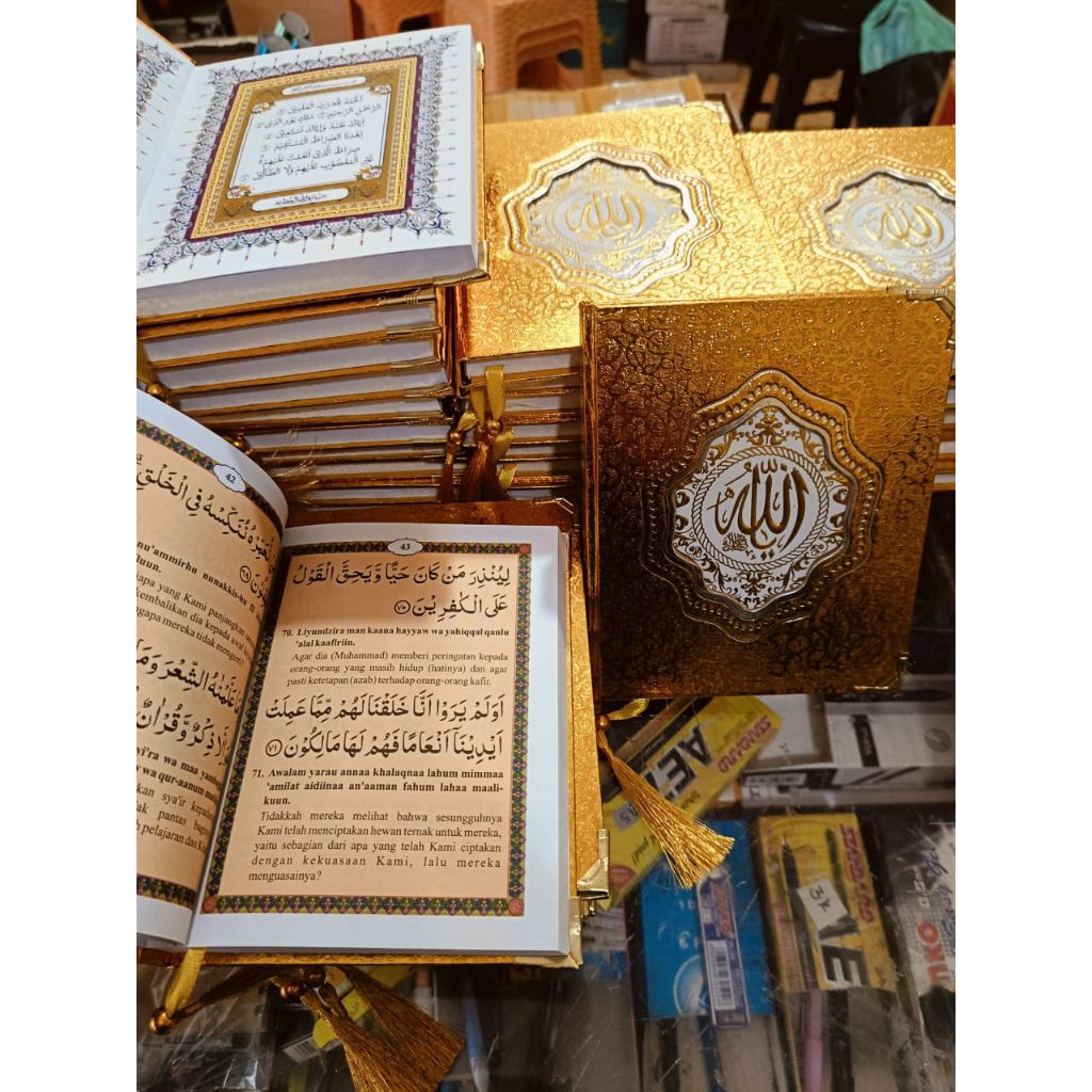 Yasin costum Hard cover kualitas premium