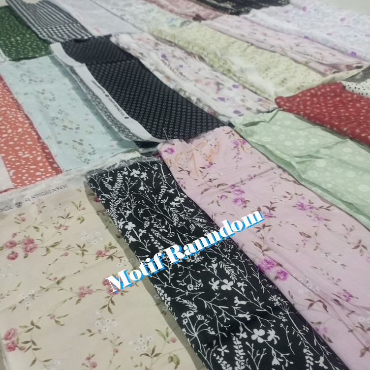 Kain Perca Katun Jepang Tokai Senko Original Untuk Kerajinan