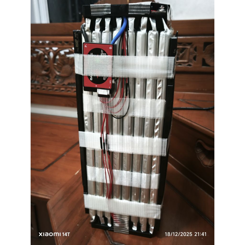 Lifepo4 24v 100ah softpack + BMS Daly