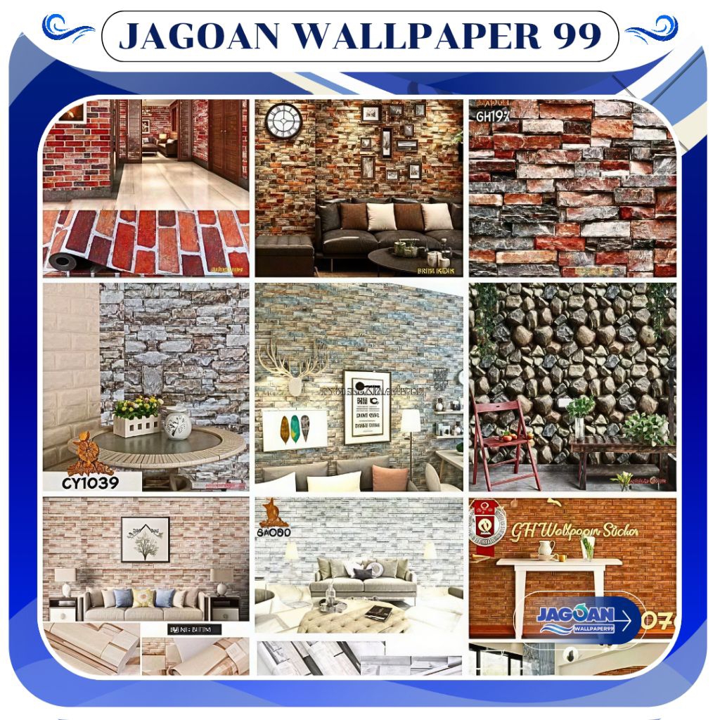 Wallpaper Dinding Bata Wallpaper Dinding Batu Bata Wallpaper Dinding Elegan Wallpaper Dinding Bata