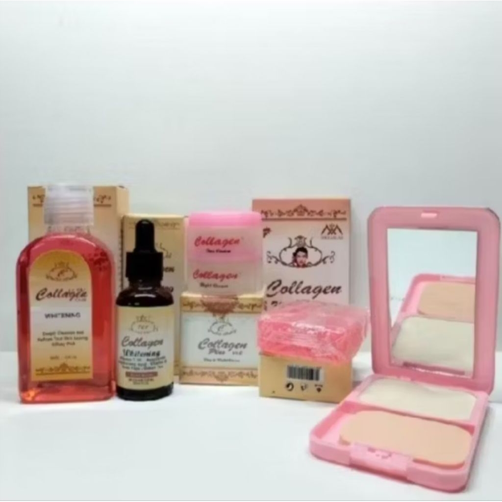 paket Collagen 6in1 Bedak colllagen