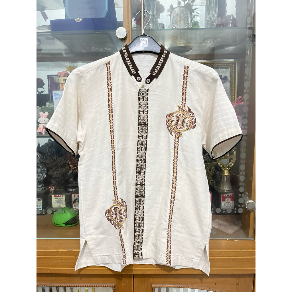 Koko Anak Tanggung Bordir Lengan Pendek