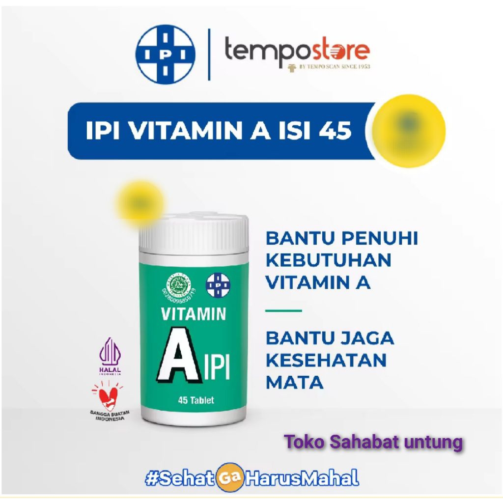 vitamin A ipi 45 tablet/vitamin a ipi