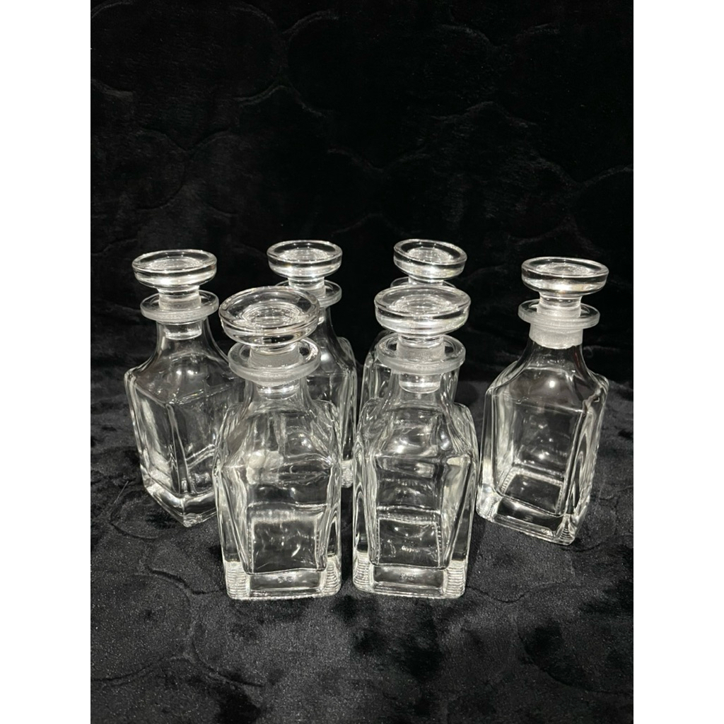 Botol Jin 150ml Kaca / Botol Display 150ml Kaca BOTOL JIN 150 ML TERMURAH COCOK UNTUK PAJANGAN / DIS