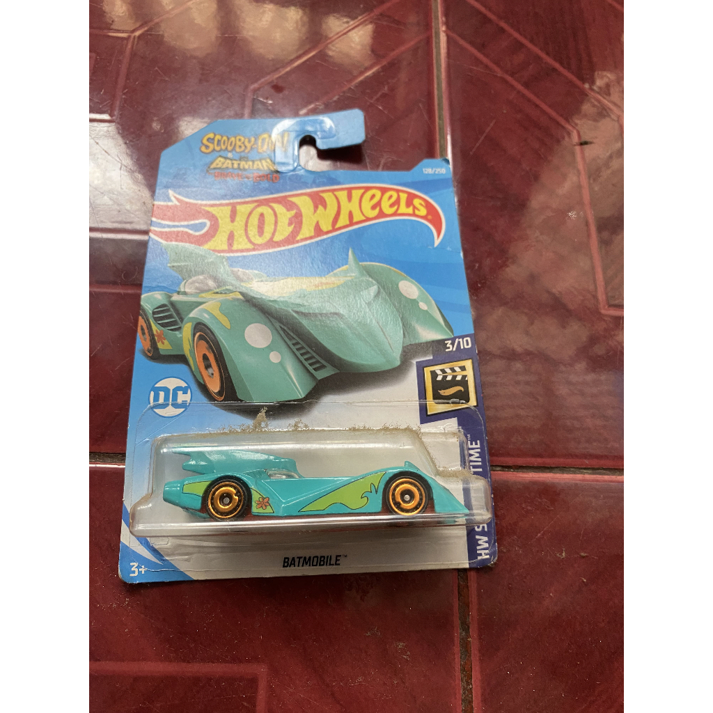 Hotwheels HW Batmobile Mystery Machine Scooby Doo Hijau
