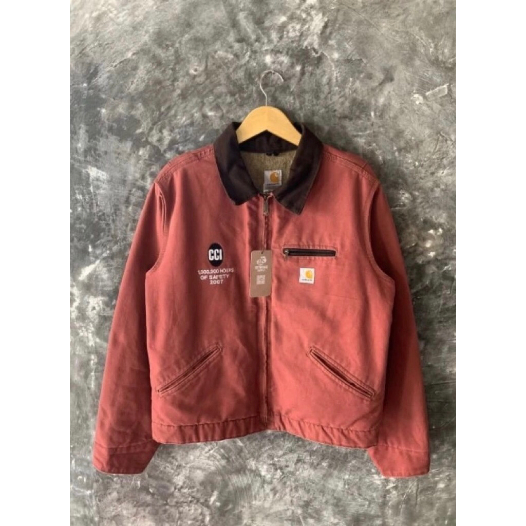 JACKET CARHARTT DETROIT WJ097 VRS SIZE ON TAG L