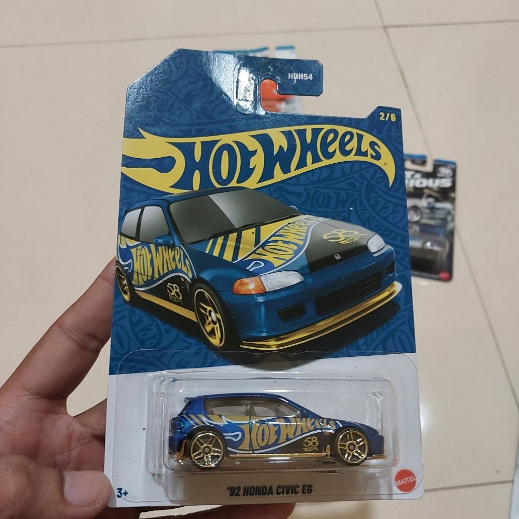Hotwheels 92 Honda Civic EG