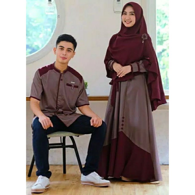 Baju Muslim Lebaran 2026 Seteln Orang Tua Remaja Kekinian Viral Murah Cewk Abaya Elegan Terbaru Rama