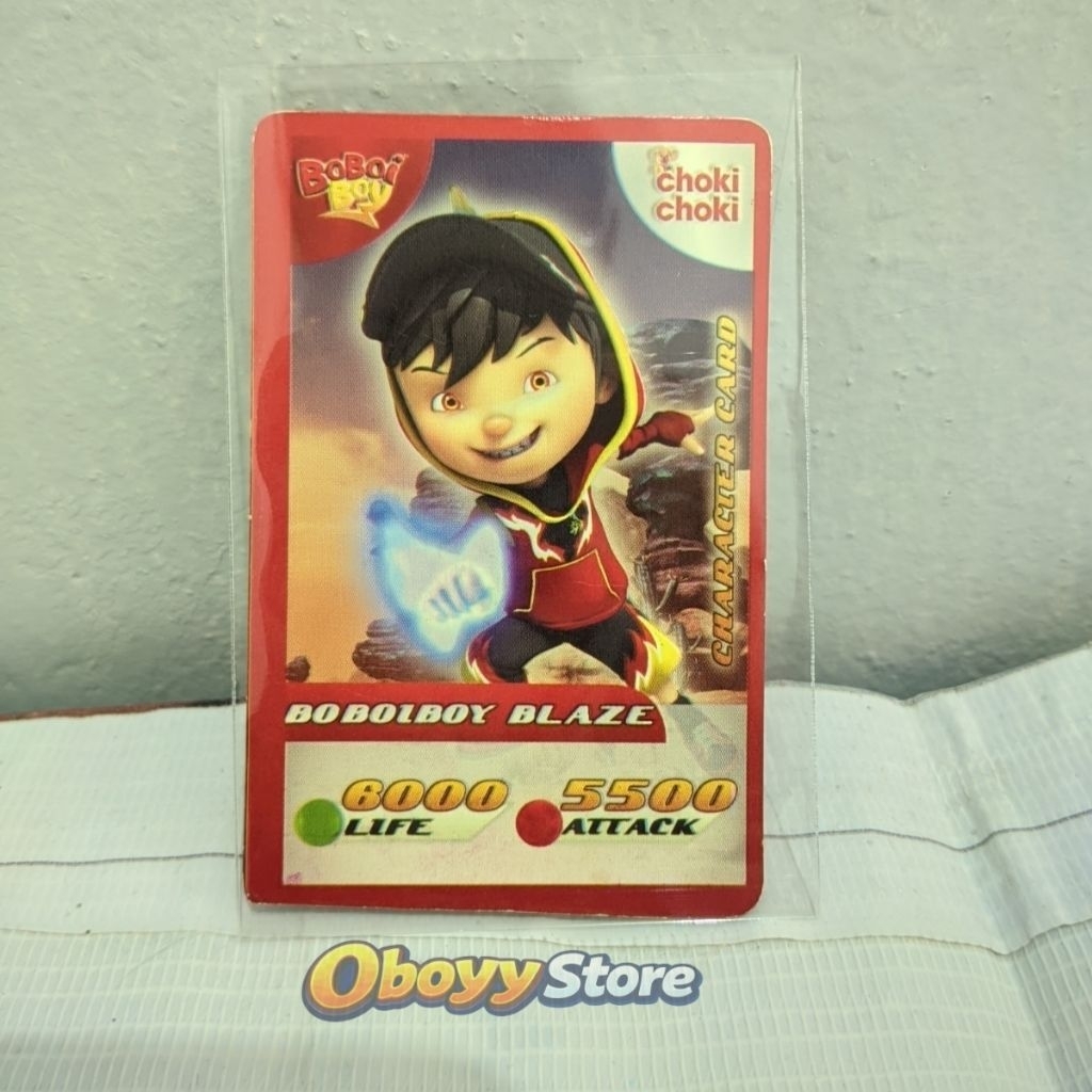 BoBoiBoy Card AR 2015 Original | Monsta Galaxy Card x Choki Choki | Kartu Koleksi