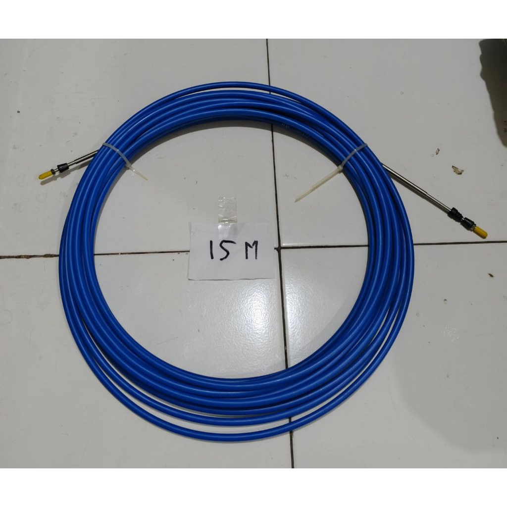 15 meter kabel remote marine / kabel gas mesin kapal / tali gas kapal / cable remote marine