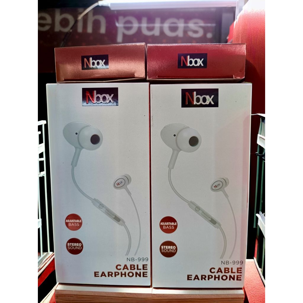 HEADSET NBOX NB 999 POWER BASS STEREO