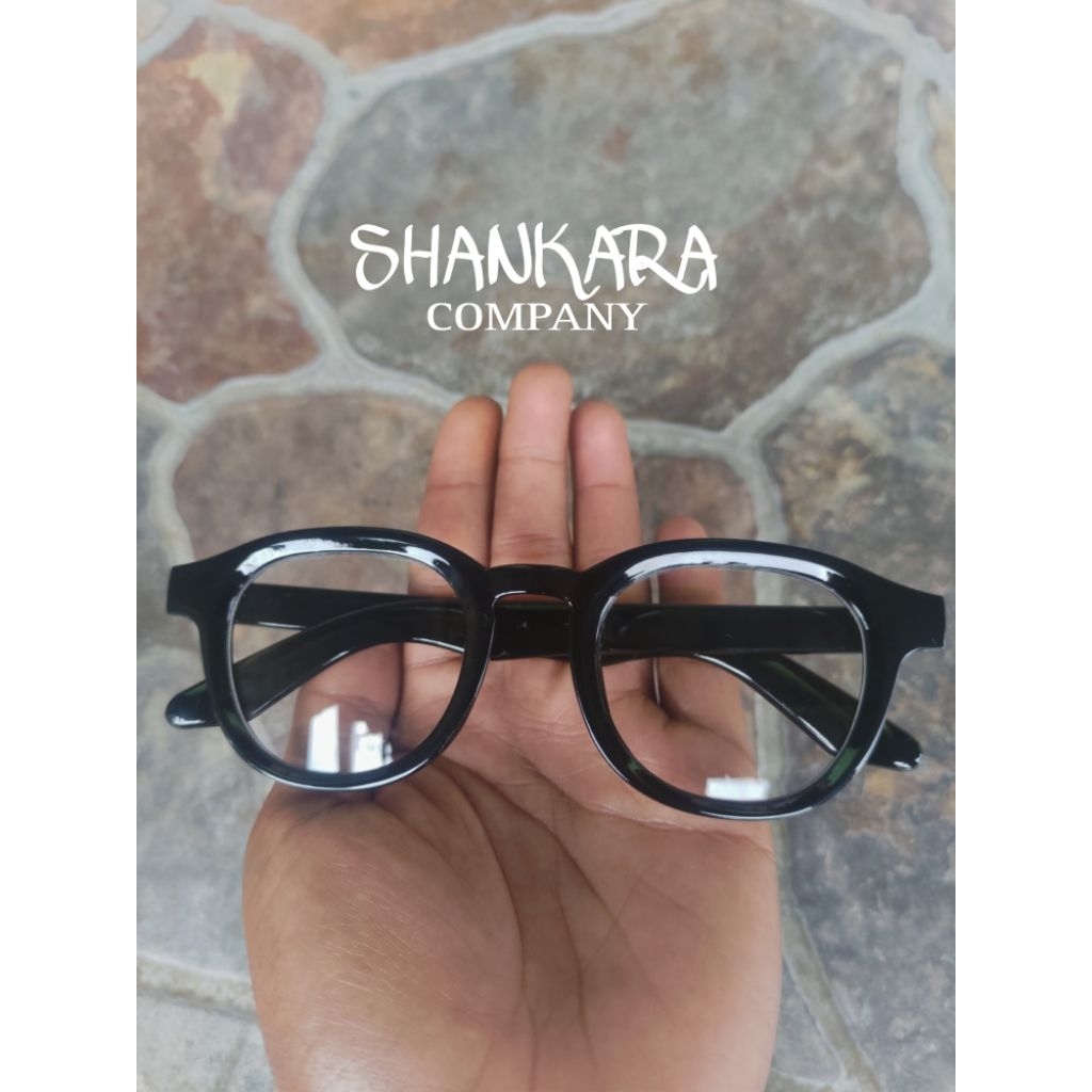 KACAMATA BULAT PRIA WANITA FRAME TEBAL TERBARU