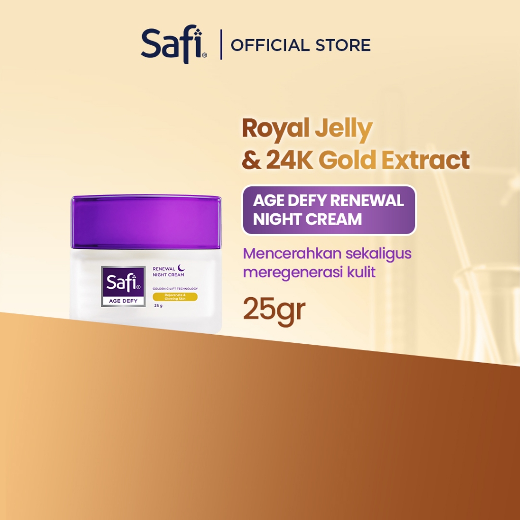 SAFI - Age Defy - Renewal Night Cream 25gr - Cream Malam