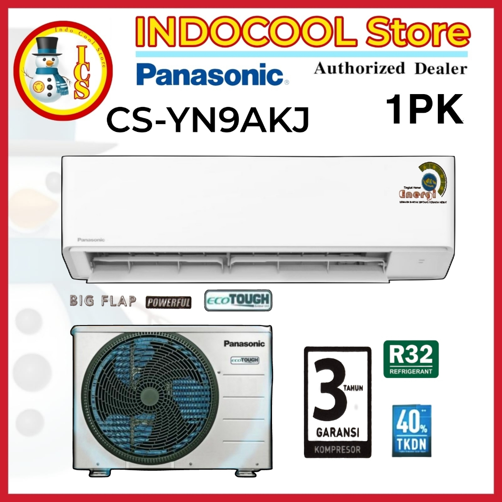 Panasonic Ac Standard 1 PK YN9AKJ - EcoTough - R32