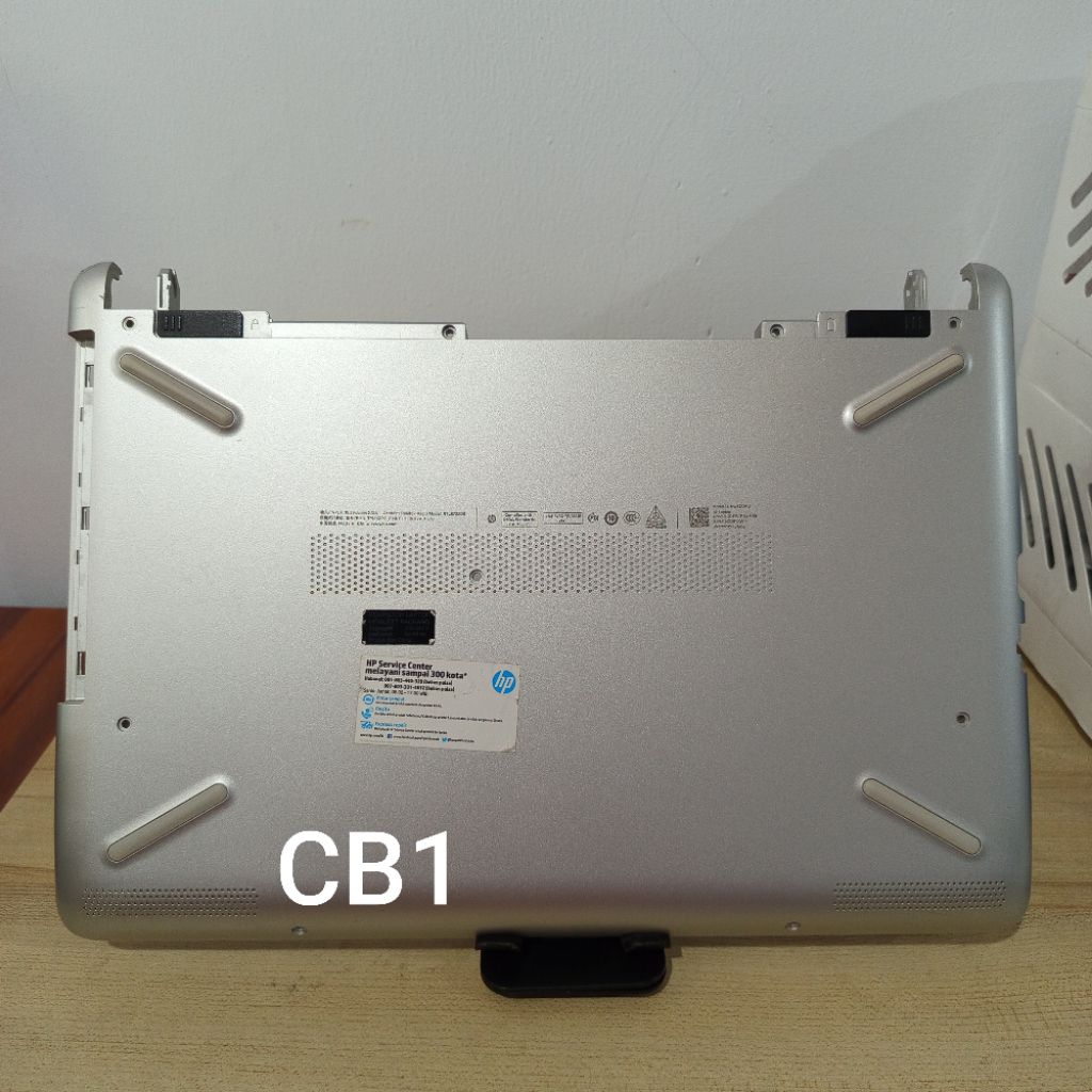 [ SILVER ] Casing Bawah HP 14-bw HP 14-bs HP 240 G6 Normal Tested Seken Original [ bottomcase cover 