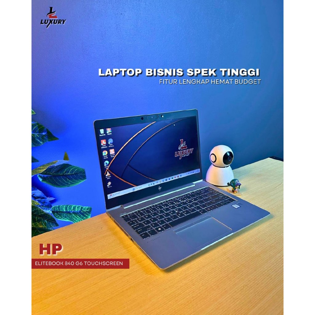 LAPTOP HP ELITEBOOK 840 G6 TOUCHSCREEN CORE I7 8655U RAM SSD SECOND
