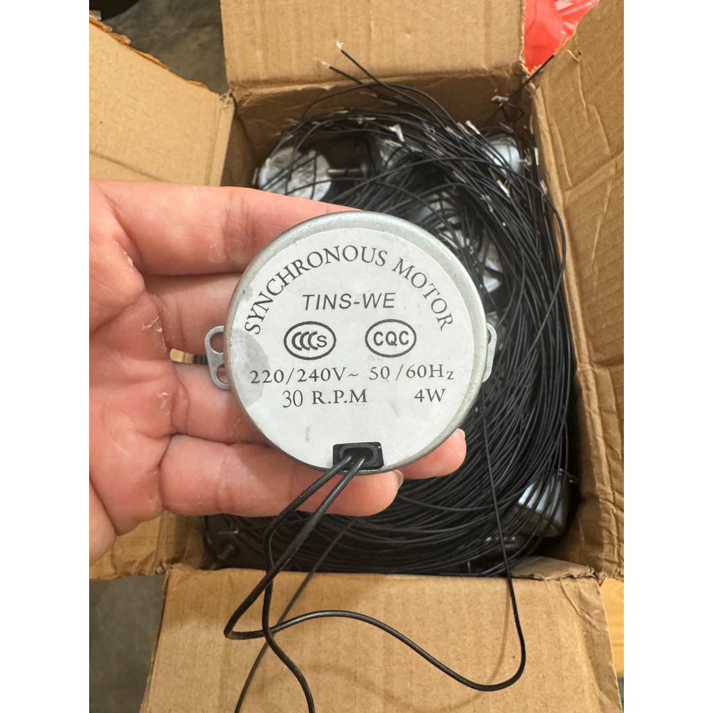 SYNCHRONOUS DINAMO 30 RPM KHUSUS WRAPPING/RESIN ROD JORAN