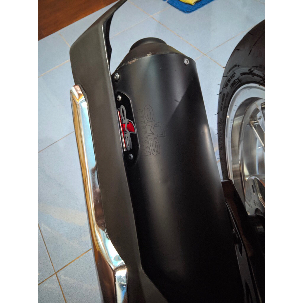 knalpot cms original vario 150/125  old